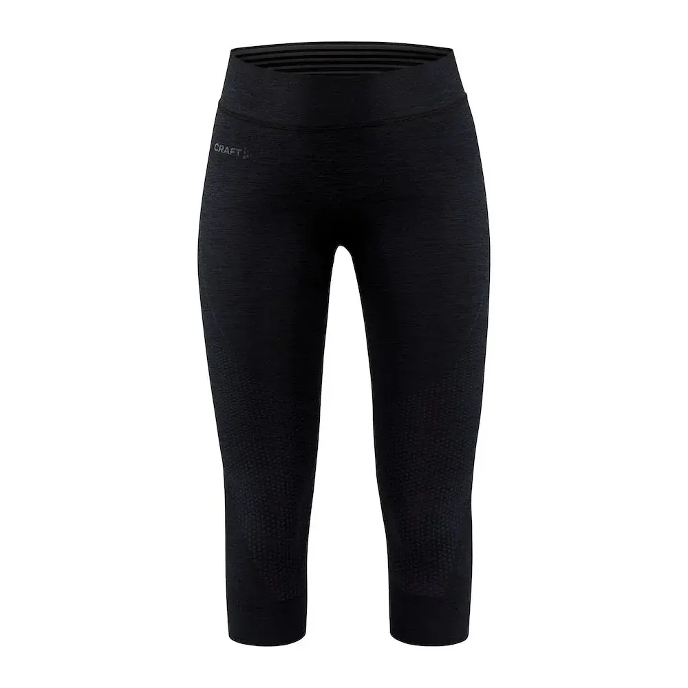 Craft Dámske funkčné 3/4 spodky Craft CORE Dry Active Comfort čierna