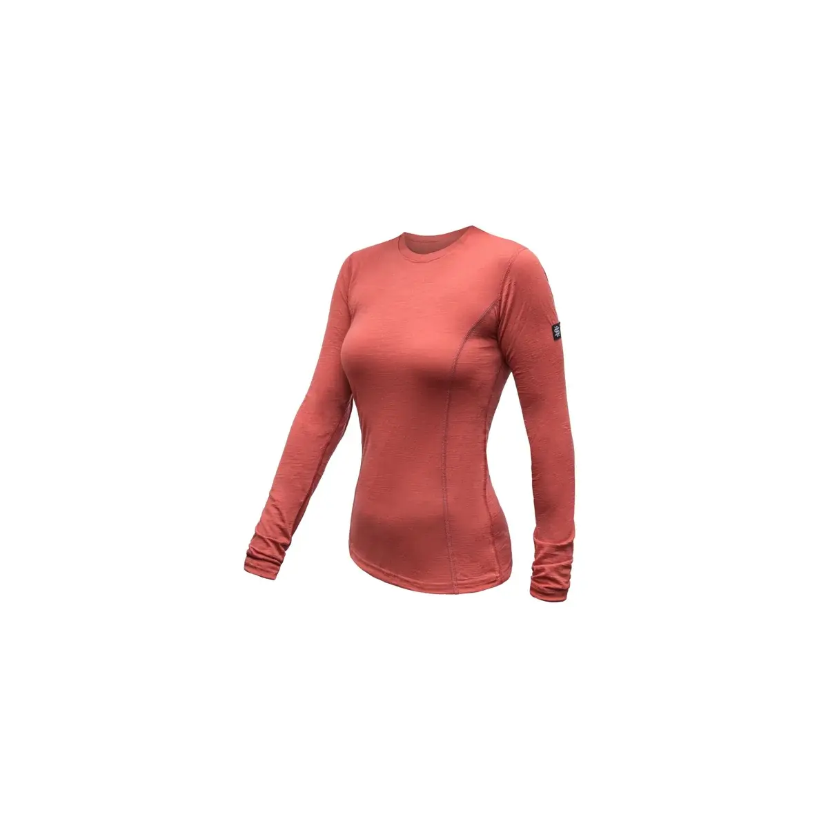 Sensor Dámske funkčné tričko s dlhým rukávom Sensor Merino Active Terracotta