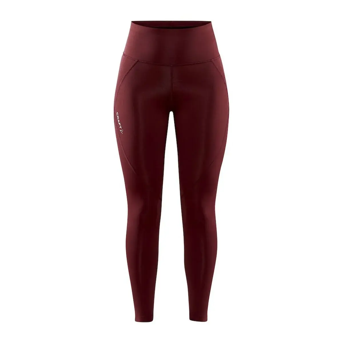 Dámske elastické nohavice Craft ADV Essence High Waist červená