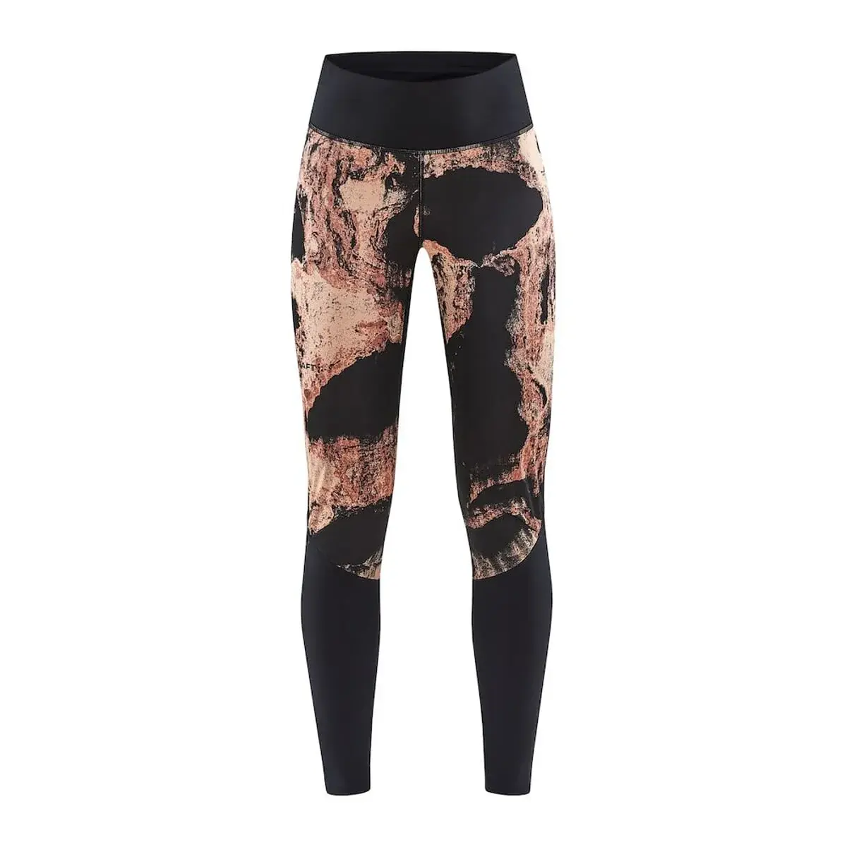 Craft Dámske nohavice Craft W ADV SubZ Wind Tights 2 čierna s oranžovou