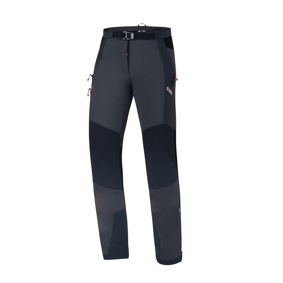 Direct Alpine Dámske univerzálne outdoorové nohavice Direct Alpine Cascade Lady 3.0 anthracite/coral