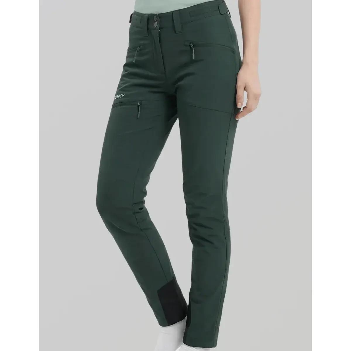 Husky Dámske nohavice Husky Kabuki L dark green