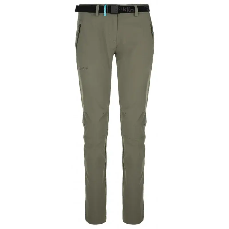 Dámske outdoorové nohavice Kilpi Belvela-W khaki XL