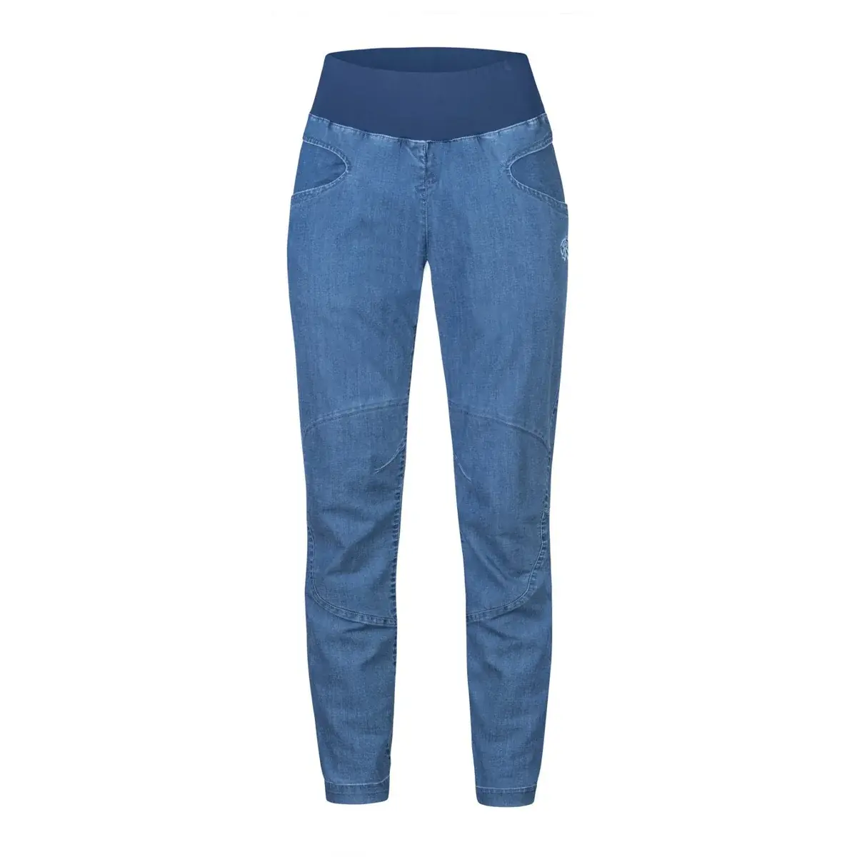 Rafiki Dámske lezecké nohavice Rafiki Chain Capri denim