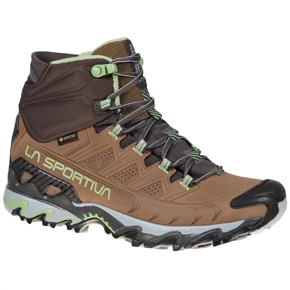 La Sportiva Dámske členkové topánky La Sportiva Ultra Raptor II Mid Leather GTX taupe/sage