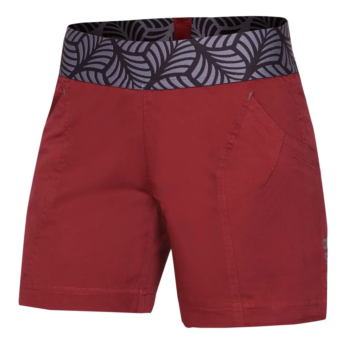 Dámske lezecké kraťasy Ocún Pantera shorts Wine syrah