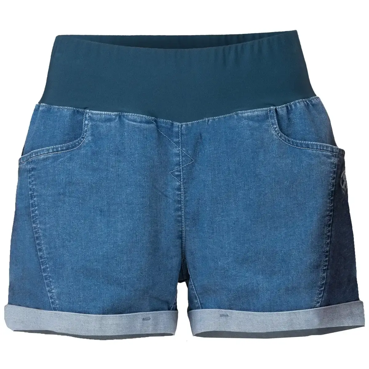 Rafiki Dámske kraťasy Rafiki Falaises denim modré