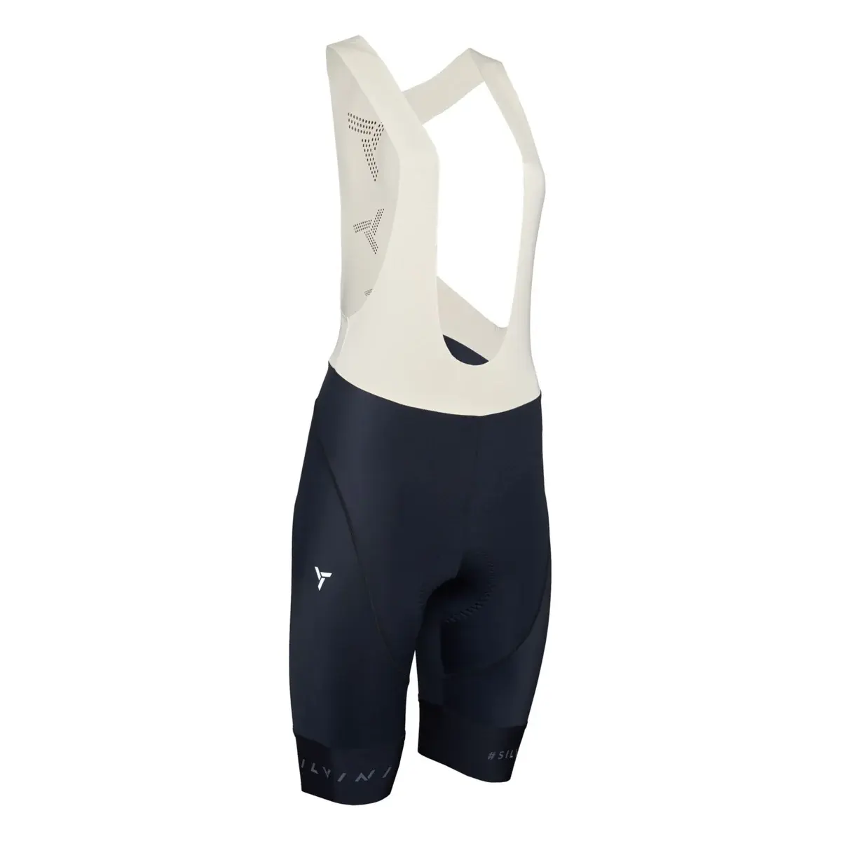 Silvini Dámske kraťasy Silvini s laclem WP2629 Suela Bib black-cream