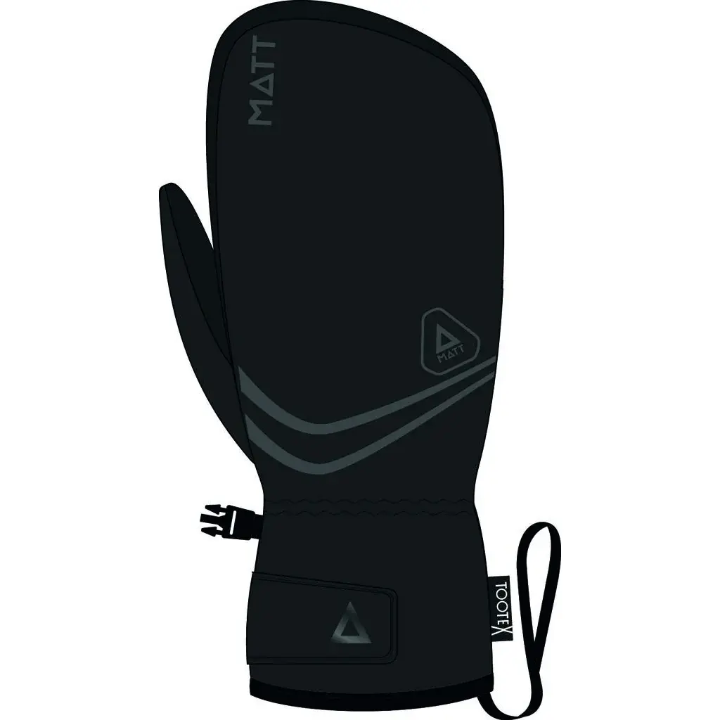 MATT Dámske lyžiarske palčiaky MATT Primatt Woman Mitten black