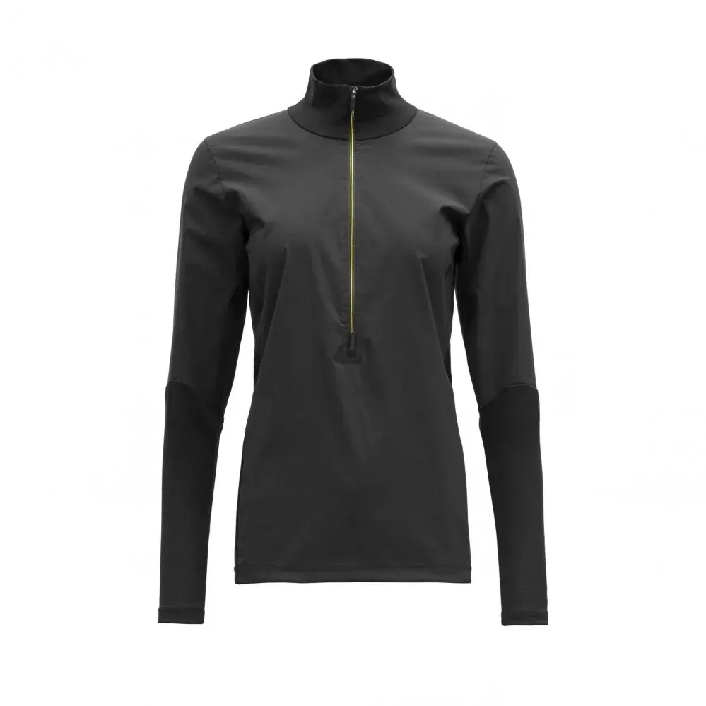 Devold Dámske bežecké Merino tričko s dlhým rukávom Devold Running čierna