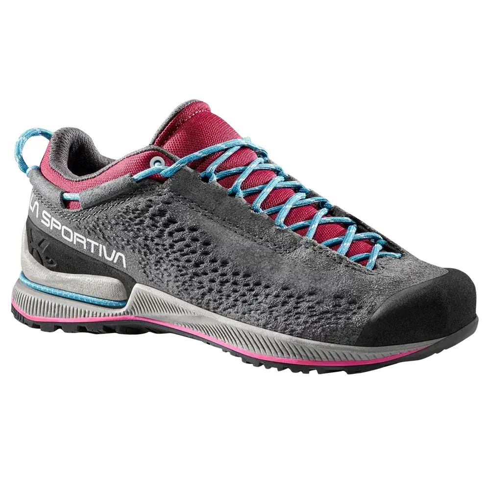 La Sportiva Dámske nástupové topánky La Sportiva TX2 Evo Leather Carbon/Red Plum
