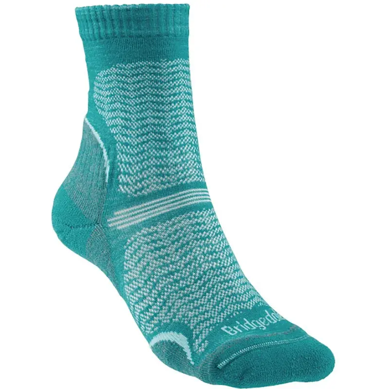 Bridgedale Dámske ponožky Bridgedale Hike UL T2 MP Crew Women's teal