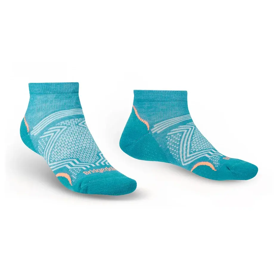 Dámske ponožky Bridgedale Hike UL T2 CP Low Women teal/259