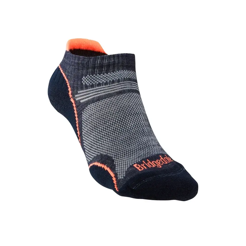 Bridgedale Dámske letné turistické ponožky Bridgedale Hike UL T2 MP Low navy/candy