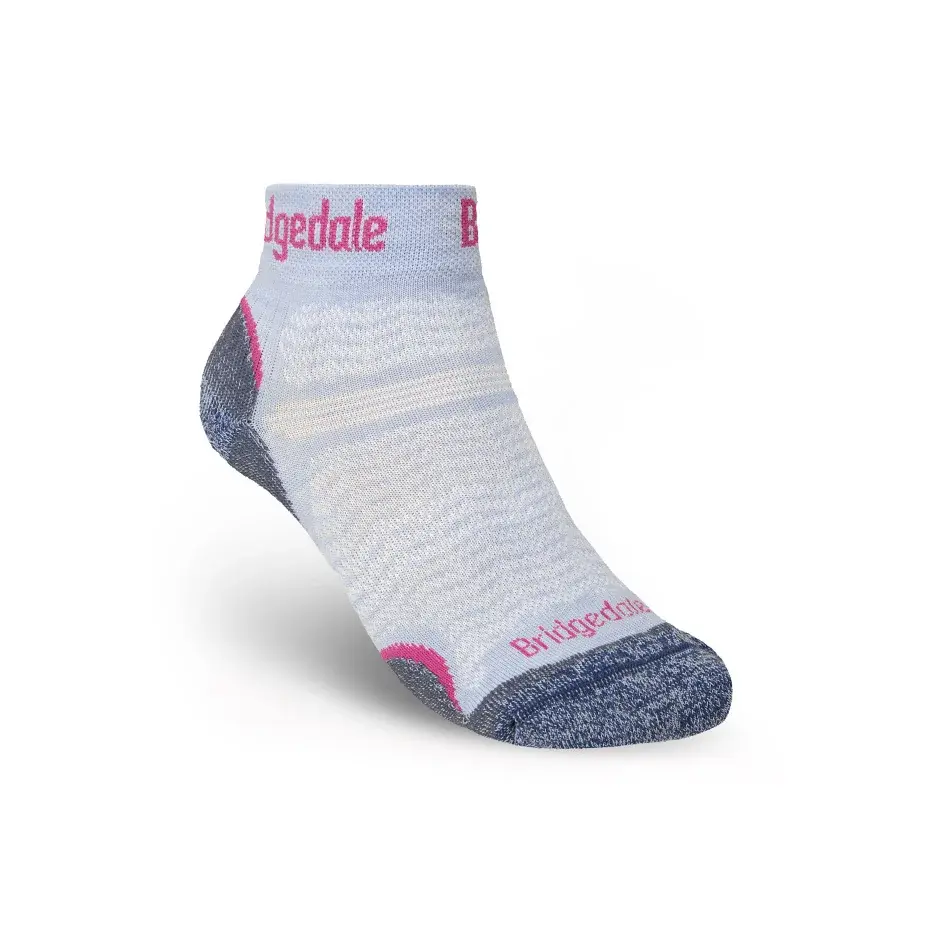 Dámske ponožky Bridgedale Hike Ultralight Performance Ankle Blue