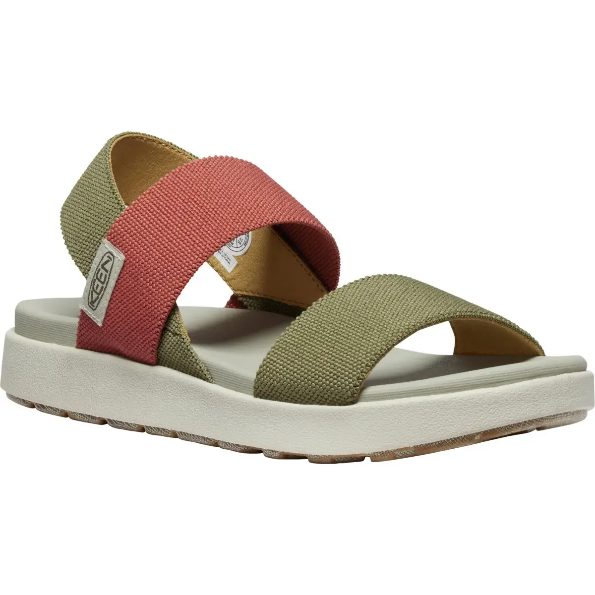 Dámske sandále KEEN Backstrap Woman martini olive/baked clay