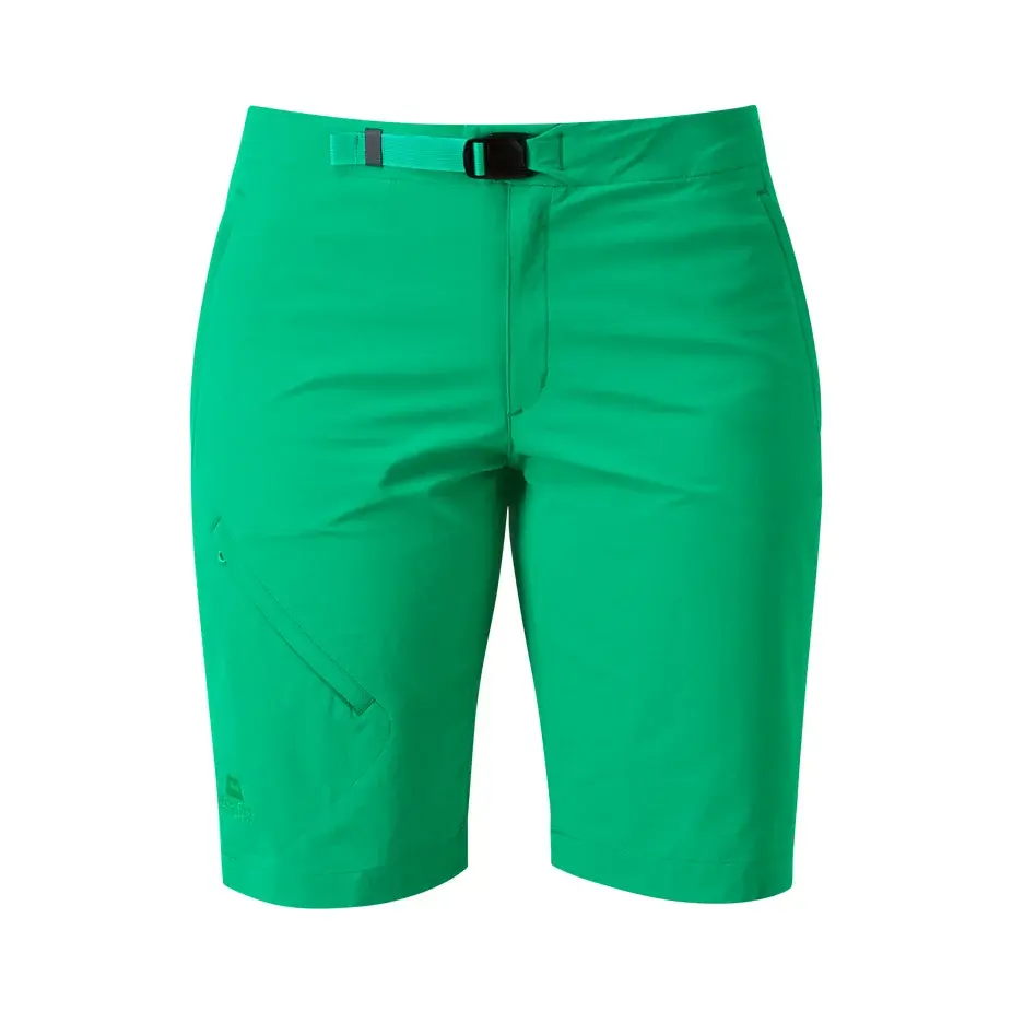 Mountain Equipment Dámske softshellové kraťasy Mountain Equipment Comici Short Deep green