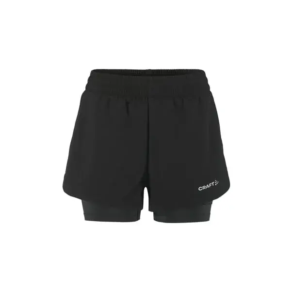 Craft Dámske šortky Craft ADV Essence 2v1 2 čierna