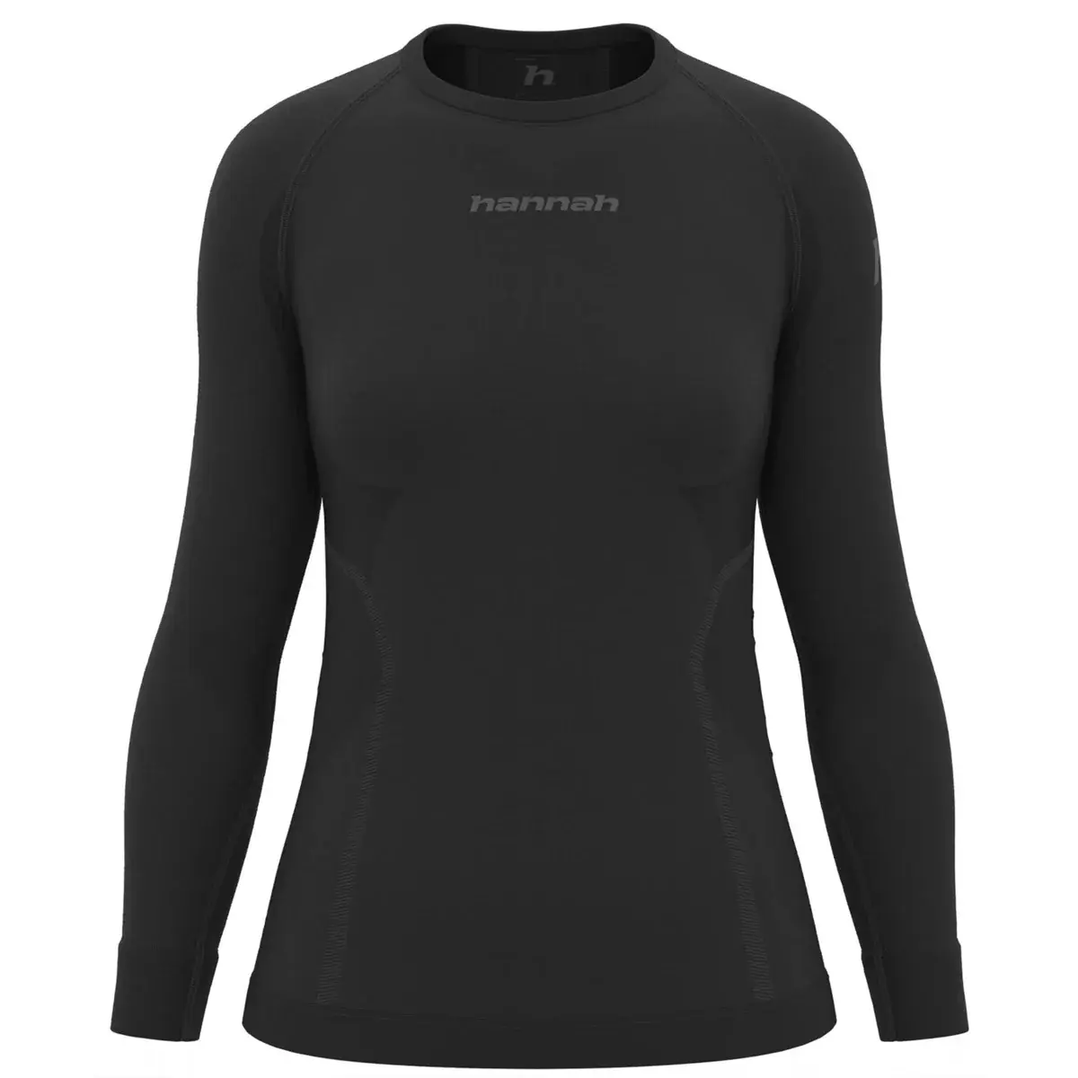 Dámske termo tričko Hannah Active TS L/S W anthracite