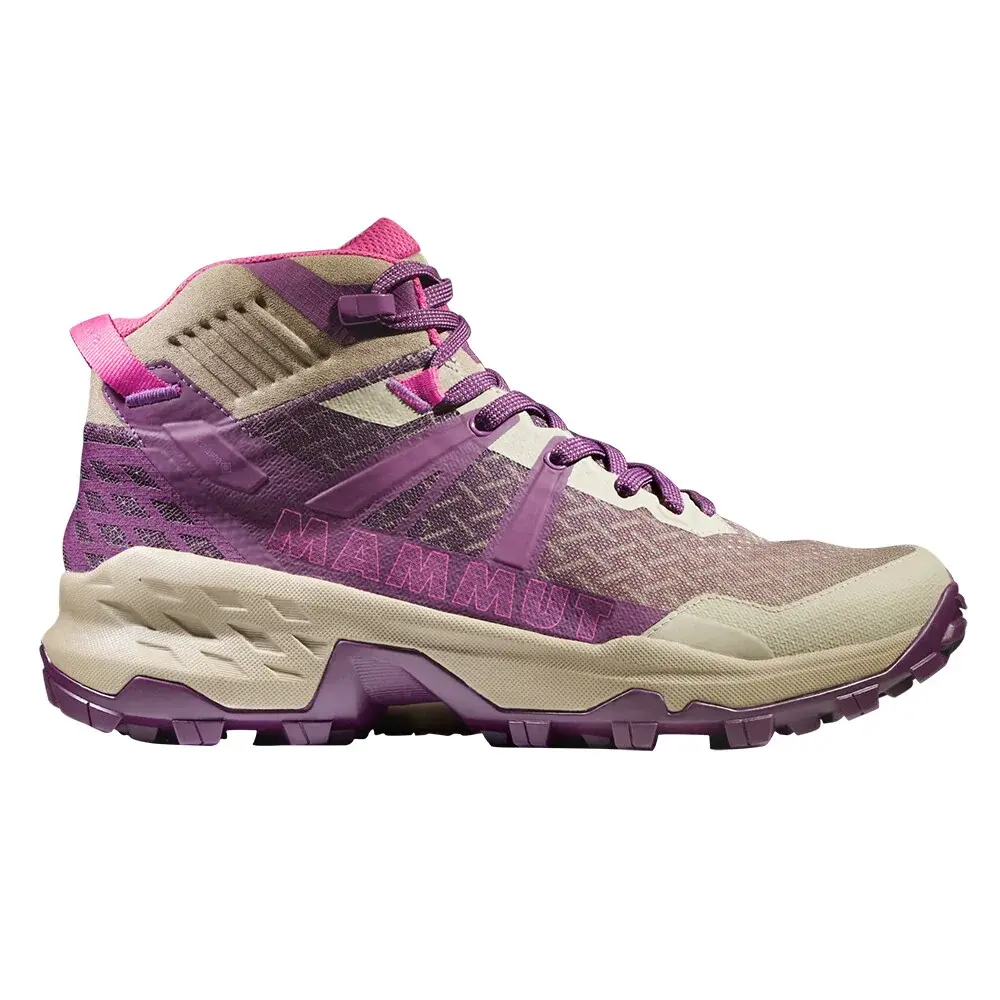 Dámske trekové topánky Mammut Sertig II Mid GTX Women Safari-grape