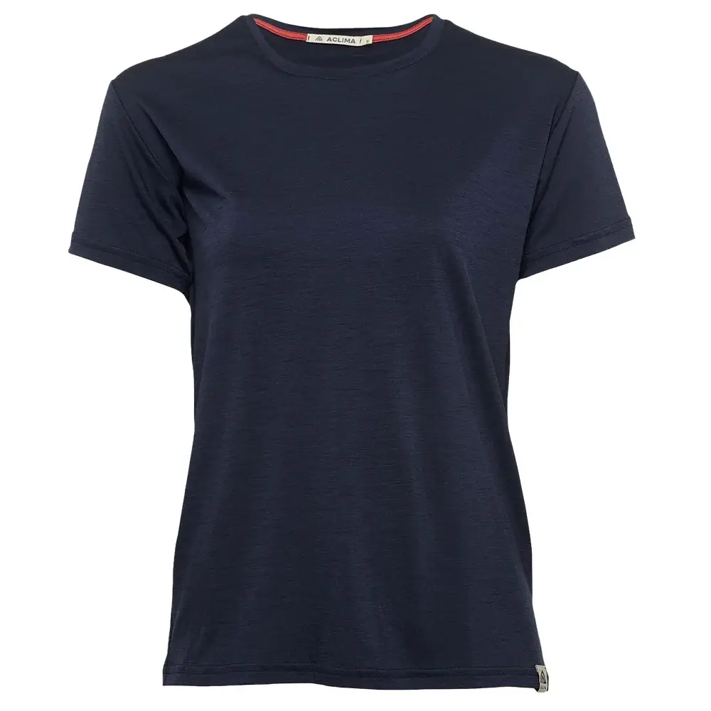 Aclima Dámske tričko Aclima LightWool Classic navy blazer
