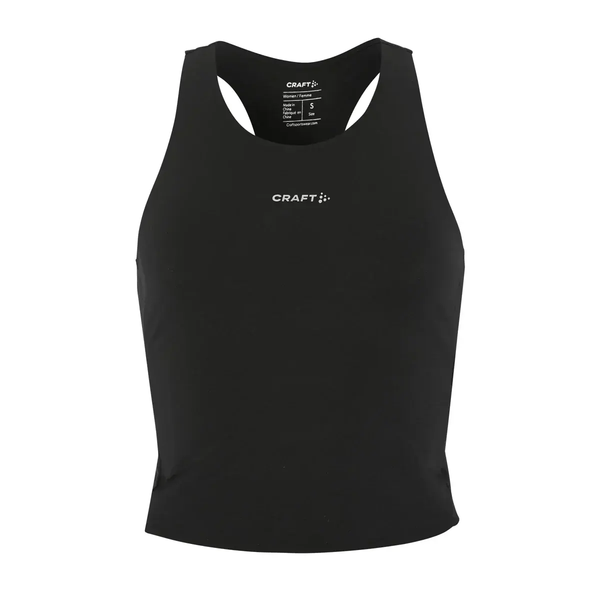 Craft Dámske tričko Craft Hypervent Cropp čierna