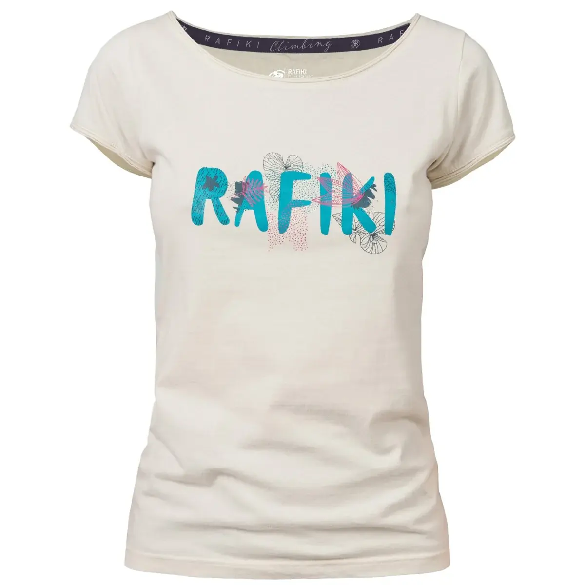 Dámske tričko Rafiki Jay light gray sivá