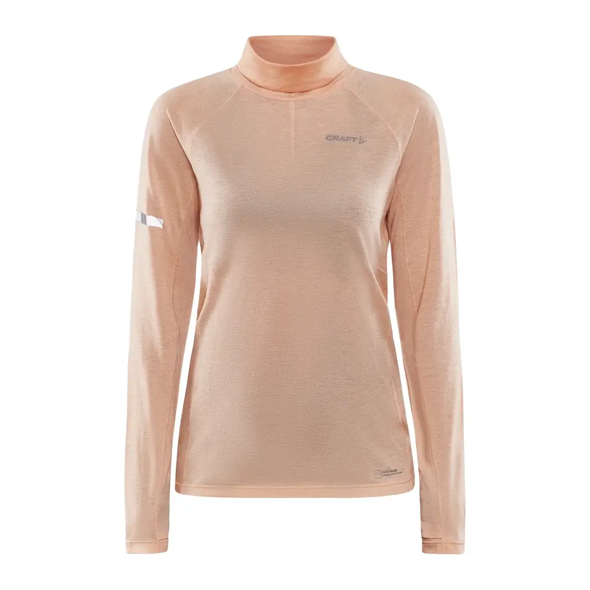 Dámske tričko Craft ADV SubZ Wool LS ružová