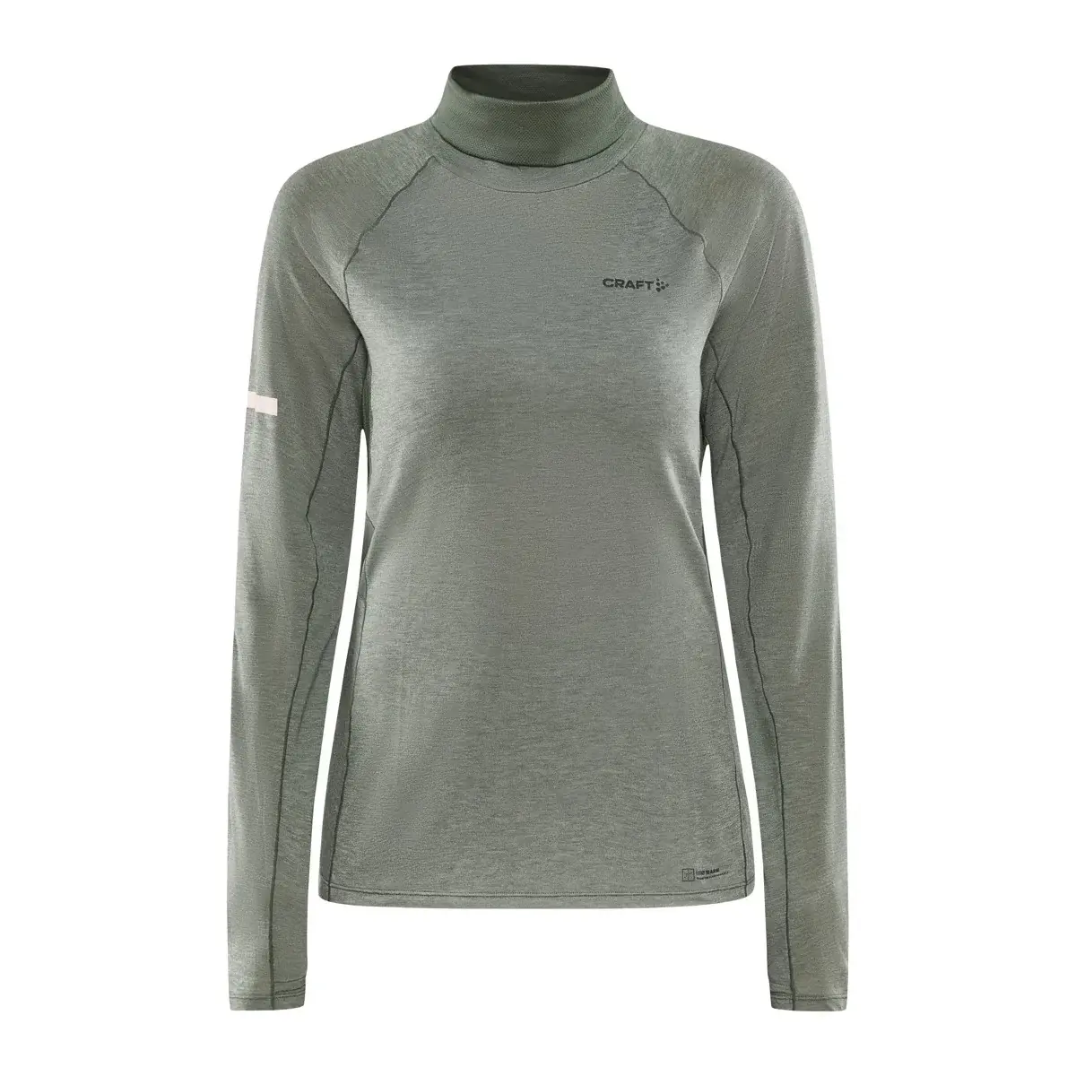 Dámske tričko Craft ADV SubZ Wool LS zelená