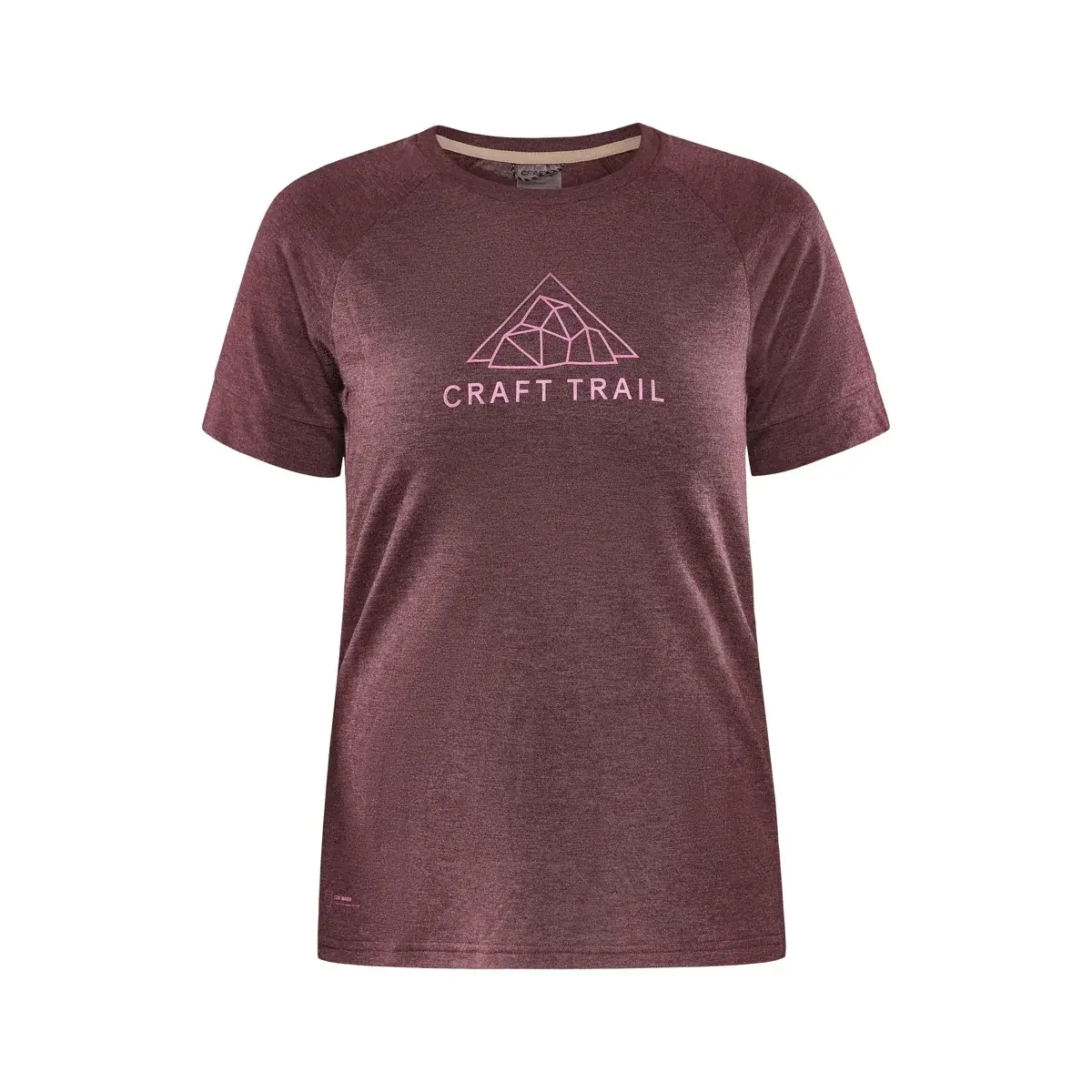 Dámske tričko Craft ADV Trail Wool SS červená