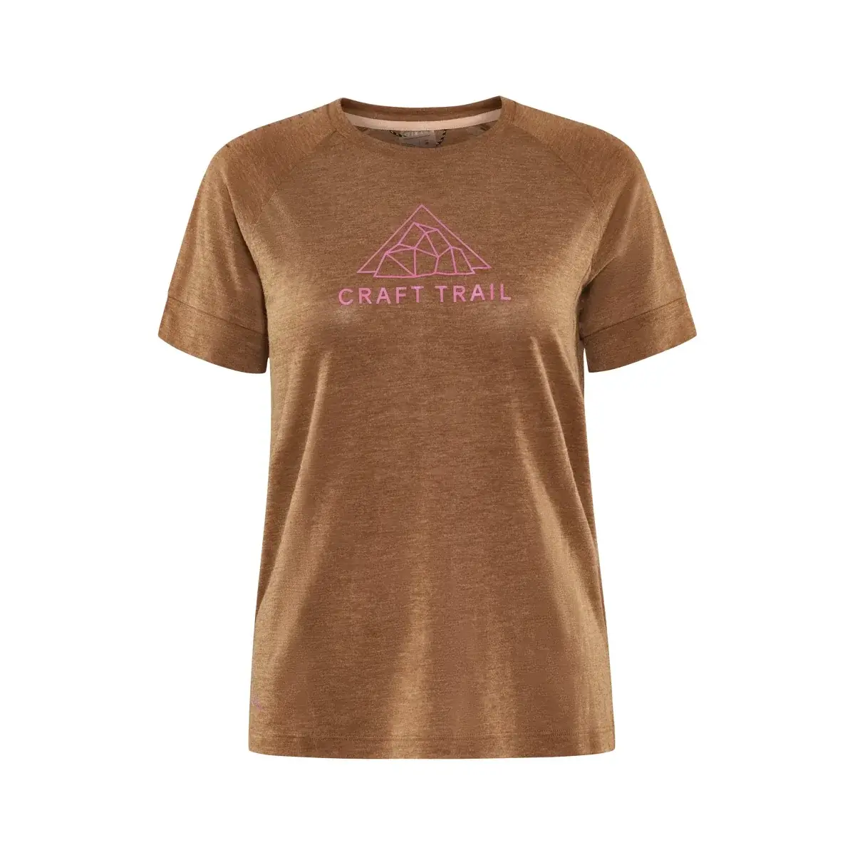 Craft Dámske tričko CRAFT ADV Trail Wool SS hnedá