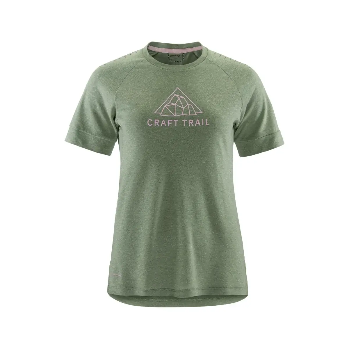 Dámske tričko Craft ADV Trail Wool SS zelená