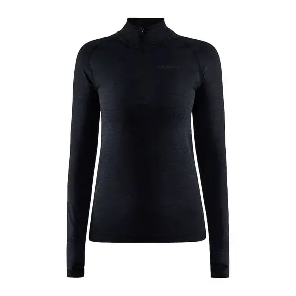Craft Dámske funkčné tričko Craft CORE Dry Active Comfort ZIP čierna