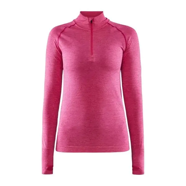 Craft Dámske funkčné tričko Craft CORE Dry Active Comfort ZIP ružová