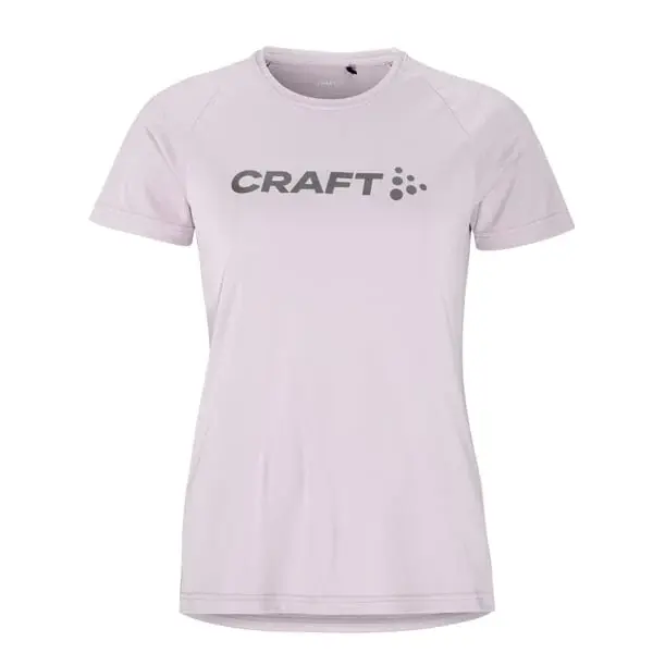 Dámske tričko Craft Core Essence Logo Active Comfort SS ružová