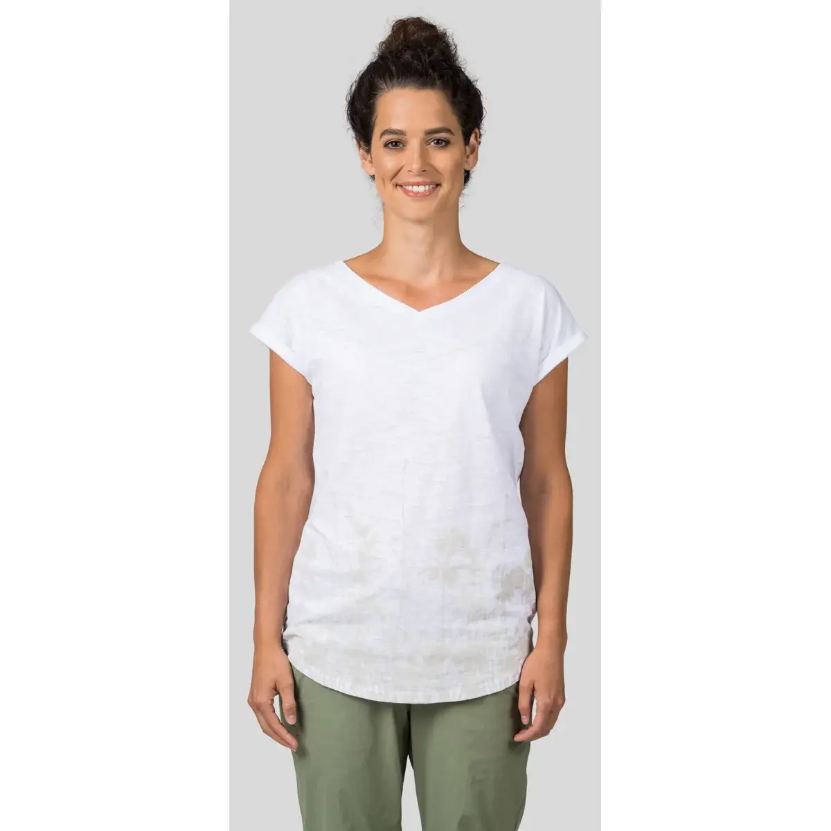 Hannah Dámske tričko Hannah Marme White - gray