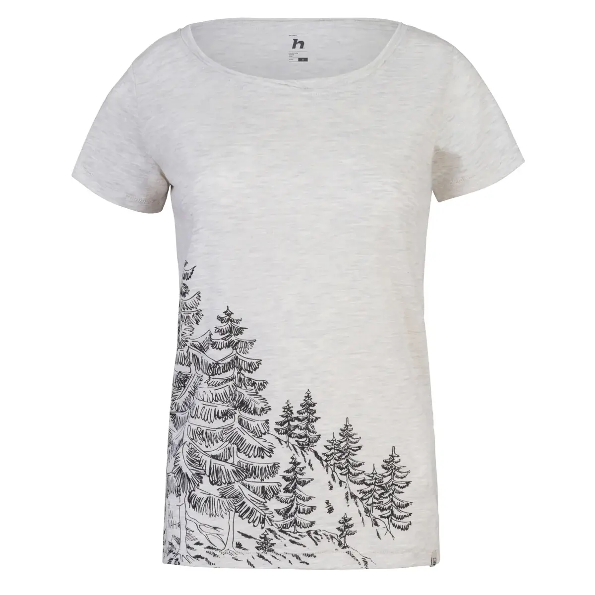Dámske tričko Hannah Zoey Light gray
