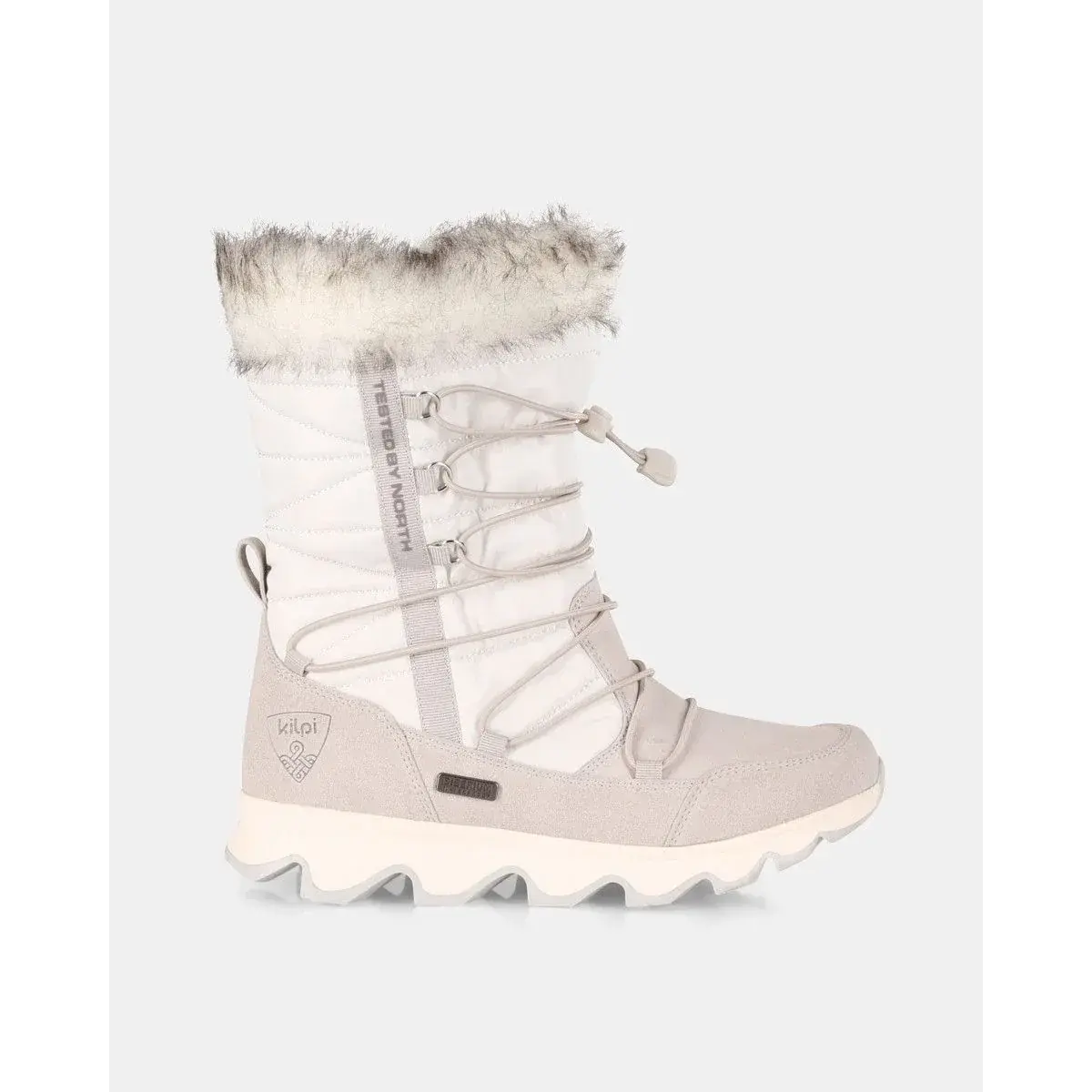 Kilpi Dámske vysoké snehule Kilpi FROZEN HIGH WP-W WHT
