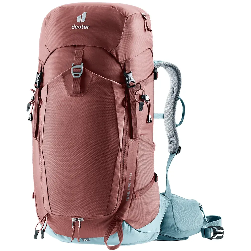 Dámsky batoh Deuter Trail Pro 34 SL caspia-dusk