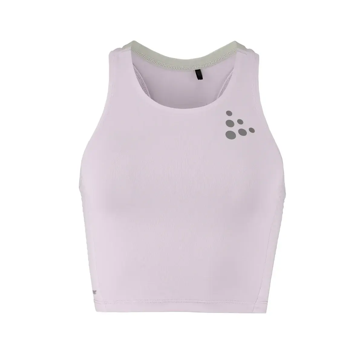 Dámsky bežecký top Craft PRO Hypervent Cropped Top 2 ružová
