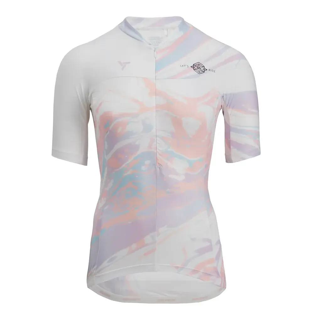 Silvini Dámsky cyklistický dres Silvini Catirina White/blush