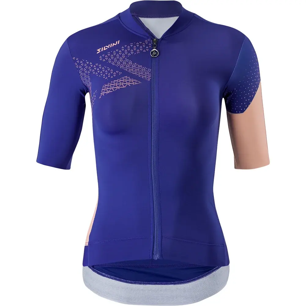 Silvini Dámsky cyklistický dres Silvini Rosalia Navy coral