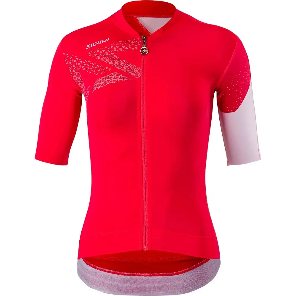 Silvini Dámsky cyklistický dres Silvini Rosalia Ruby pink