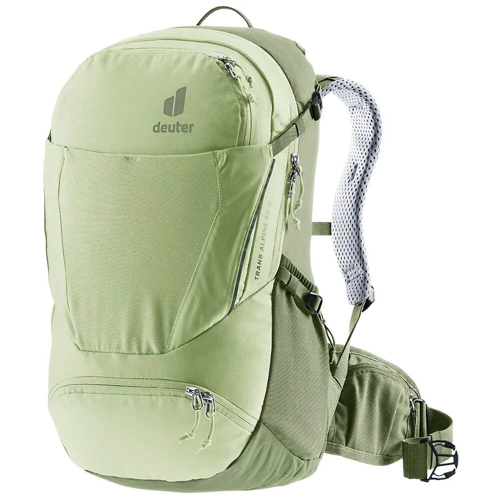 Deuter Dámsky cyklo batoh Deuter Trans Alpine 22L SL mineral-grove one-size