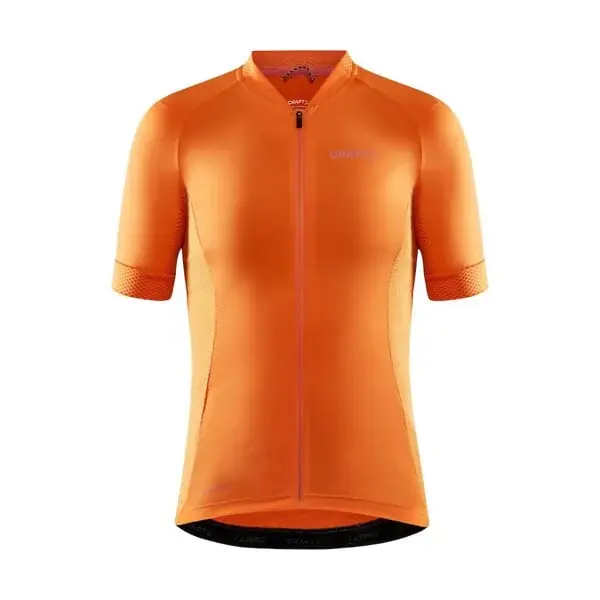 Dámsky cyklistický dres s krátkym rukávom Craft ADV Endur oranžová