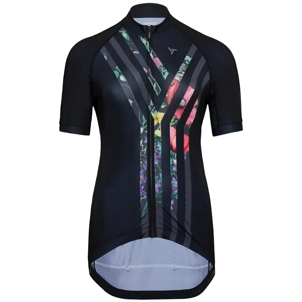 Dámsky dres Silvini WD2412 Calnia black-charcoal