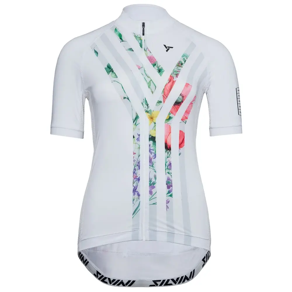 Silvini Dámsky dres Silvini WD2412 Calnia white-cloud