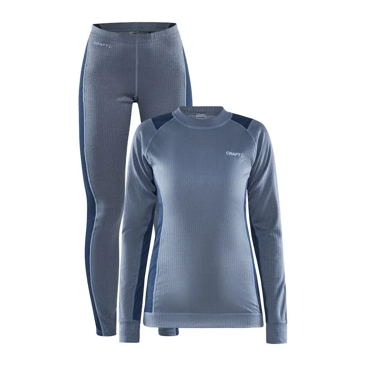 Dámsky dvojdielny set funkčnej bielizne Craft Core Dry Baselayer - tričko, spodky Tmavo modrá