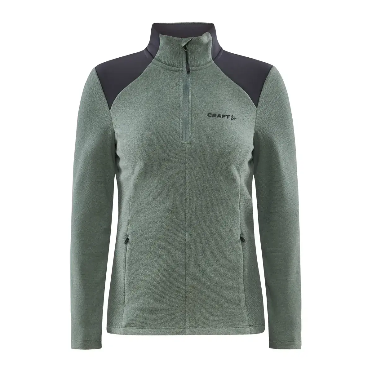 Dámsky polorolák Craft CORE Edge Thermal zelená