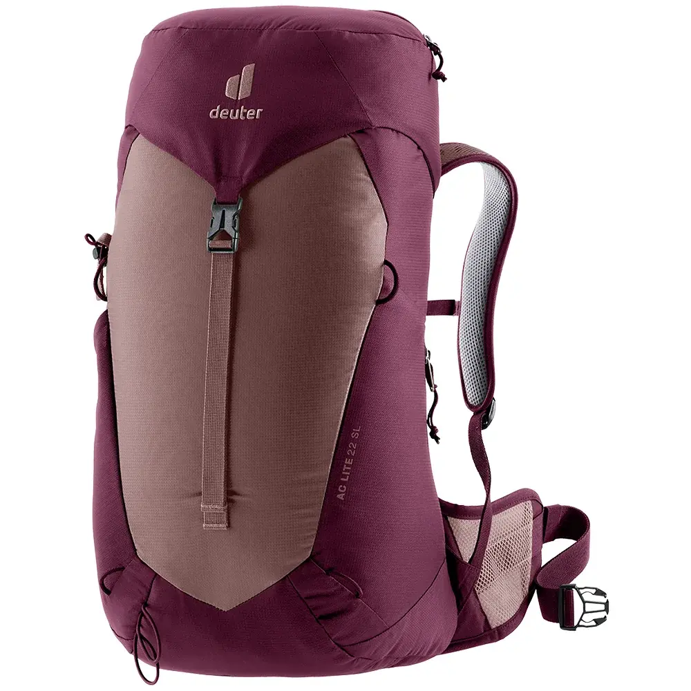 Dámsky turistický batoh Deuter AC Lite 22 SL ashrose-cassis